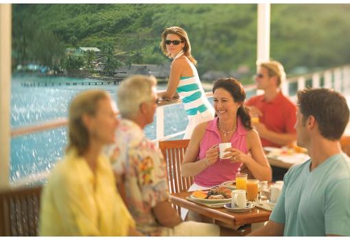 Disfrute de las excepcionales vistas desde el Le Grille